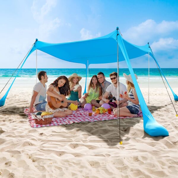 Commouds Beach Tent Camping Sun Shelter With Upf50 Protection Sand.jpg