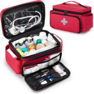 Curmio Small Medicine Storage Bag Empty Family First Aid Box.jpg