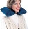 Carex Inflatable Travel Pillow Inflatable Airplane Pillow And Neck.jpg