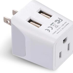 Ceptics Japan Philippines Travel Adapter Plug With Dual Usb.jpg