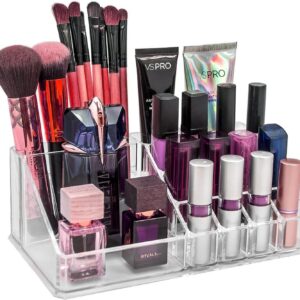 Clear Makeup Organizer For Vanity Cosmetic Storage Organizers Box For.jpg