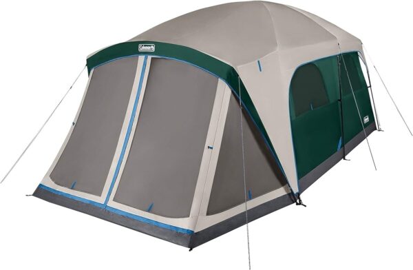 Coleman Skylodge 12 Person Camping Tent With Screened Porch Weatherproof Family.jpg