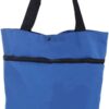 Collapsible Shopping Bag Zipper Foldable Trolley Bag Portable Shopping Bags.jpg