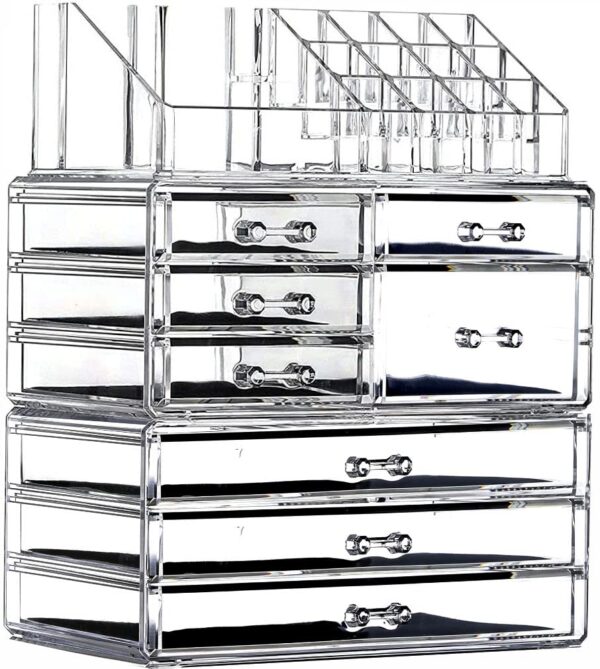 Cq Acrylic Clear Makeup Organizer And Storage Stackable Large Skin.jpg