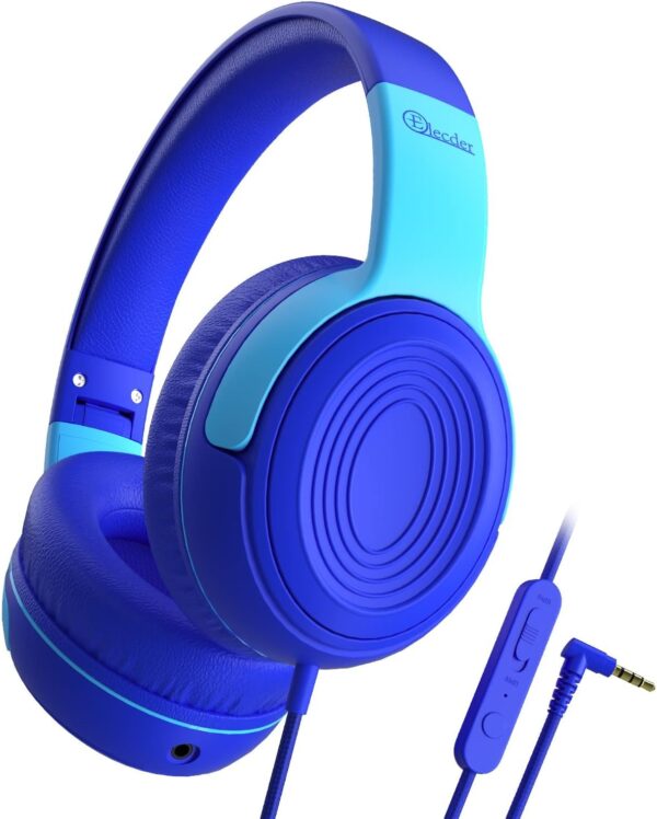 Elecder Kids Headphones S8 Wired Headphones For Kids With Microphone.jpg