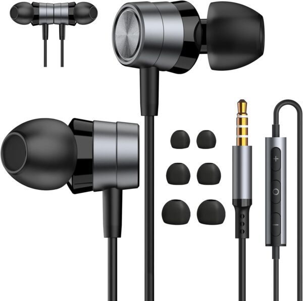 Envel Wired Earbuds In Ear Headphones With Microphone Earphones With Hifi Stereo Noise Isolation Wired.jpg