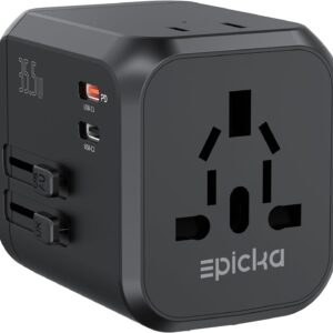 Epicka Universal Travel Adapter International Plug Adapter With Dual Ac.jpg