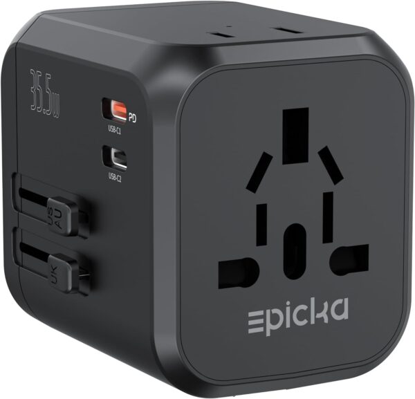 Epicka Universal Travel Adapter International Plug Adapter With Dual Ac.jpg