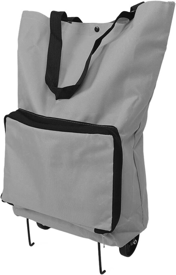 Folding Trolley Bag Heavy Duty Oxford Cloth Zipper Multifunction Large.jpg