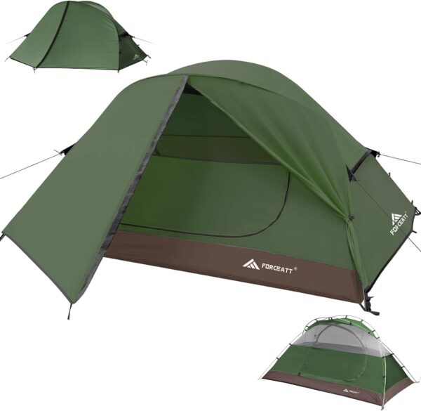 Forceatt Camping Tent 2 Person Backpacking Tent Waterproof Windproof.jpg