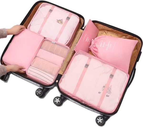 Fxkoolr Packing Cubes For Suitcases 6 Pieceslight Packing Cubes.jpg