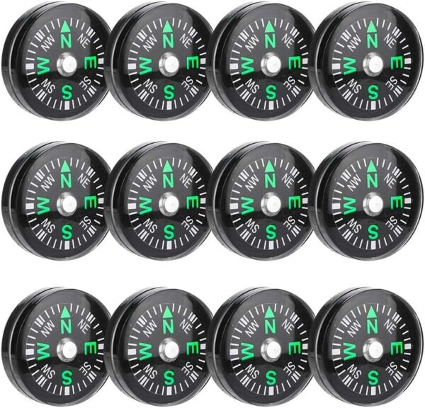 Hjlike 50 Pieces Mini Compass Small Button For Kids 20mm.jpg