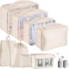 Hyan Packing Cubes 9 Pcs Travel Luggage Organizers Set.jpg