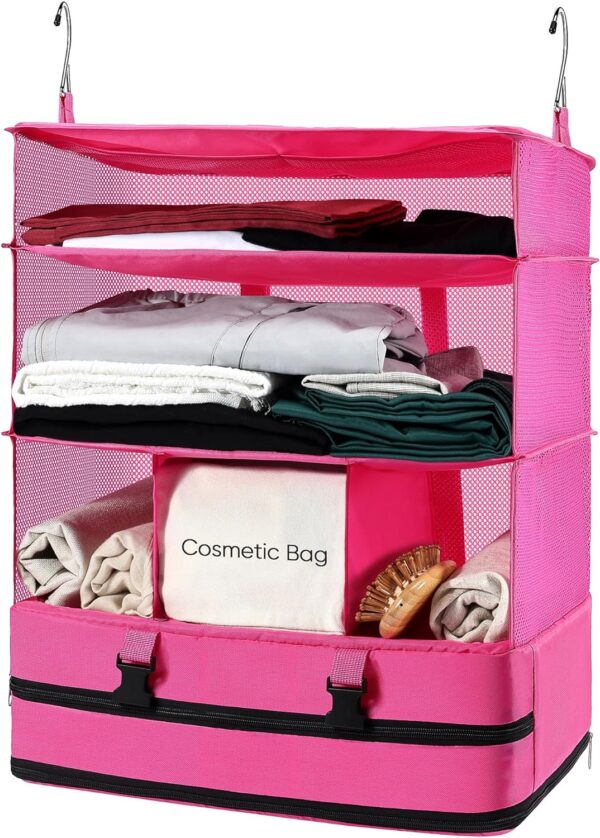 Hanging Packing Cubes Portable Hanging Travel Shelves Luggage Closet Hanging.jpg