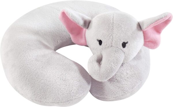 Hudson Baby Unisex Baby Neck Pillow Pretty Elephant One Size.jpg