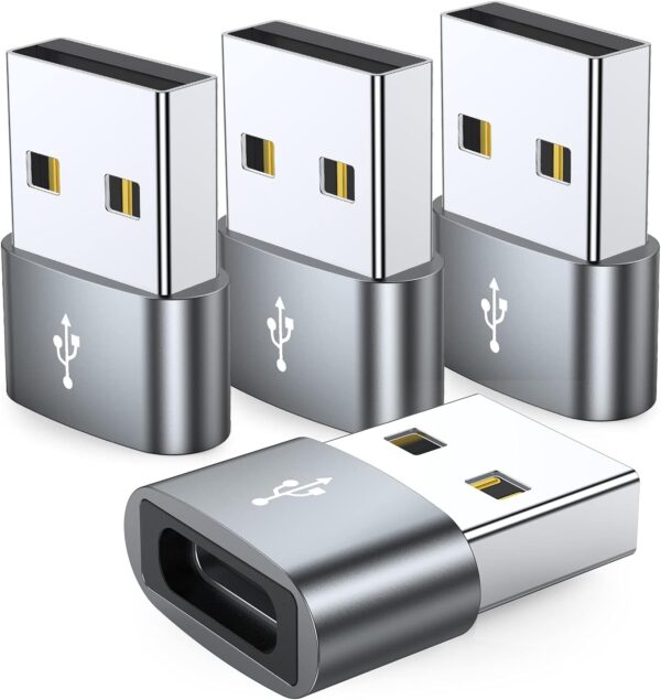 Jxmox Usb C Female To Usb Male Adapter 4 Pack Type.jpg