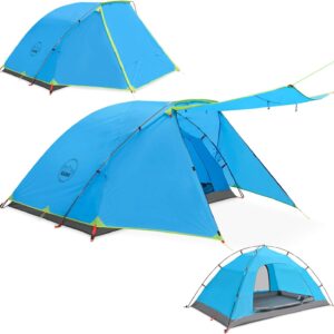 Kazoo 2／4 Person Camping Tent Outdoor Waterproof Family Large Tents.jpg