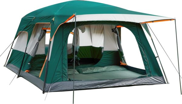 Ktt Extra Large Tent 10 12 14 Personbfamily Cabin Tents2 Rooms3 Doors.jpg