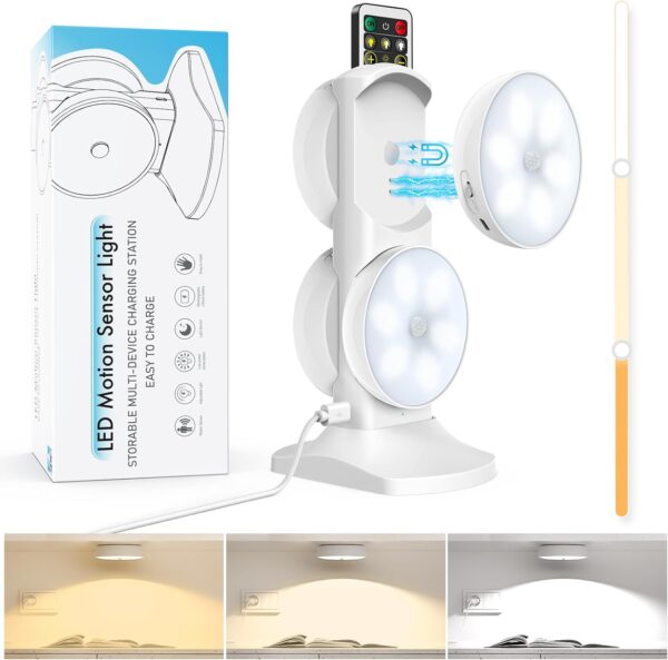 Led Closet Lights Motion Sensor Puck Lights With Charging Station.jpg