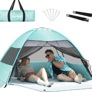 Large Easy Setup Beach Tentanti Uv Beach Shade Beach Canopy Tent.jpg