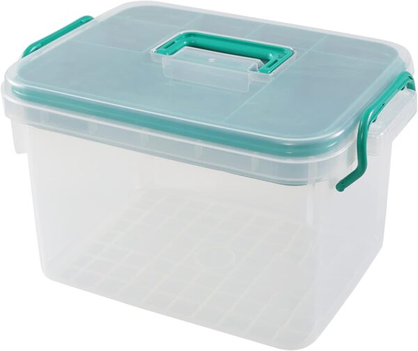 Large First Aid Box Empty Clear Medicine Storage Box 1.jpg