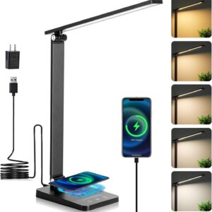 Led Desk Lamp With Wireless Charger Usb Charging Port 5.jpg