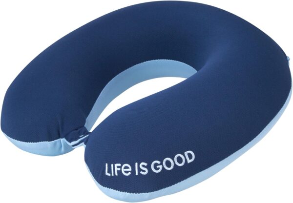 Life Is Good Memory Foam Travel Neck Pillow U Shaped.jpg