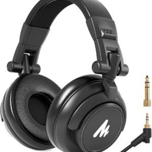 Maono 50mm Drivers Studio Headphones Au Mh601 Over Ear Stereo Monitor.jpg