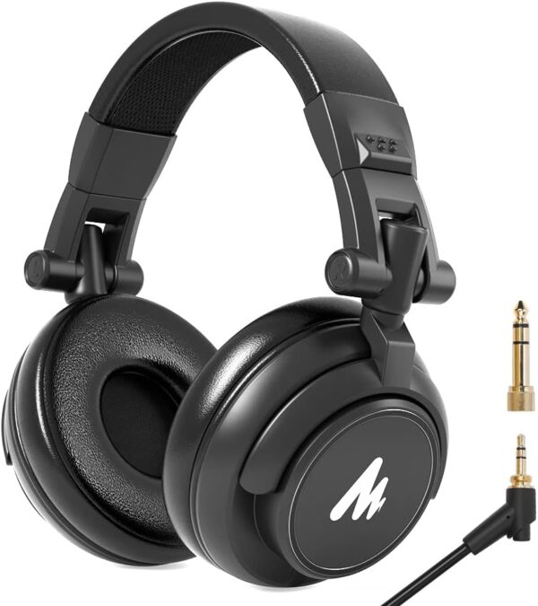 Maono 50mm Drivers Studio Headphones Au Mh601 Over Ear Stereo Monitor.jpg