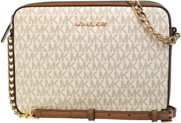 Michael Kors Womens Jet Set Item Lg Crossbody Vanilla 2019.jpg