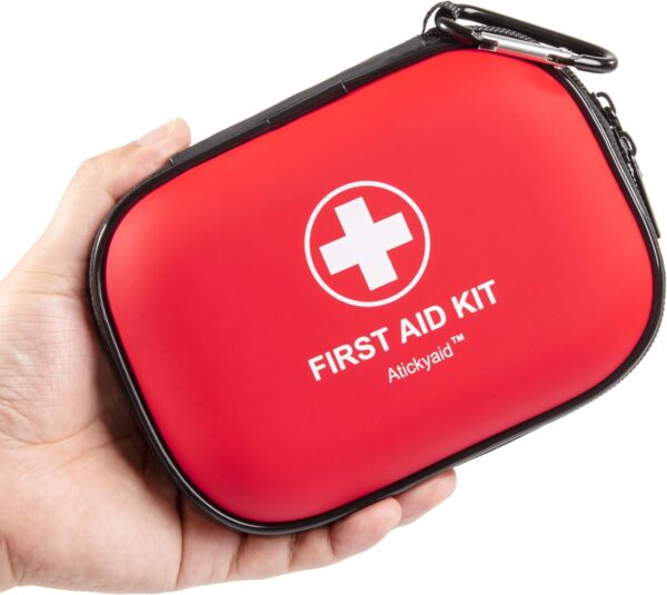 Mini First Aid Kit 120 Piece Small Waterproof Hard.jpg