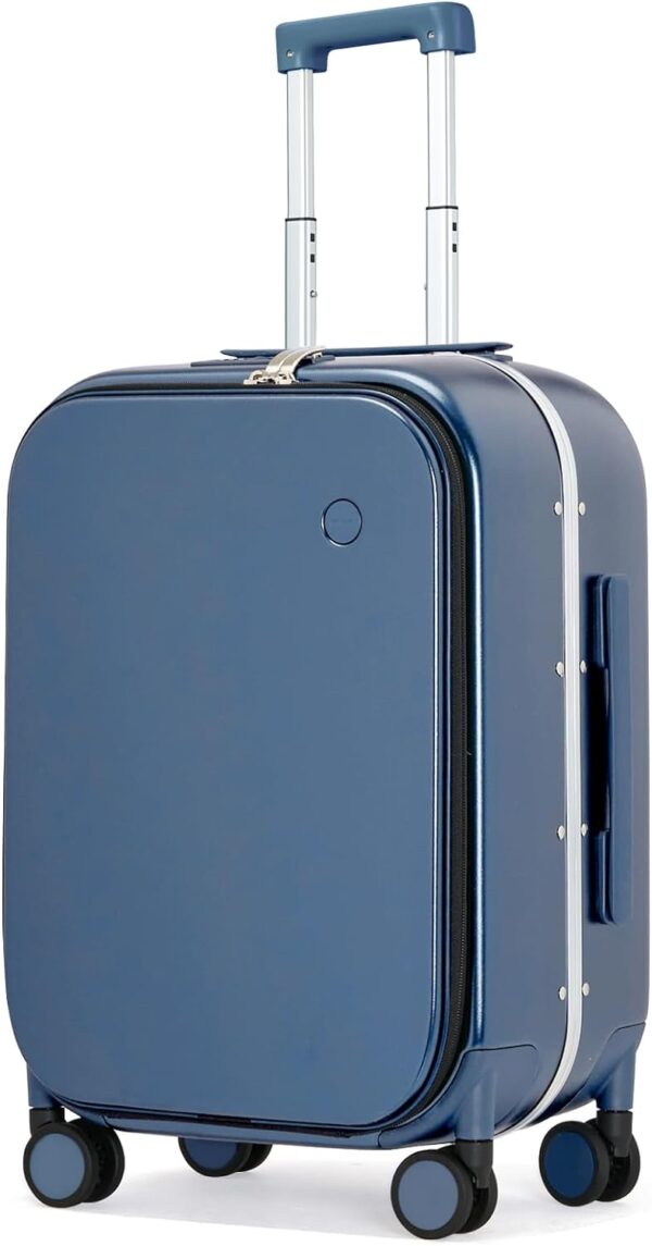 Mixi Carry On Luggage 20 Suitcase With Front Laptop Pocket.jpg