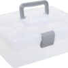 Mygift 102 Inch Transparent Plastic Empty Multipurpose Tackle Box With.jpg