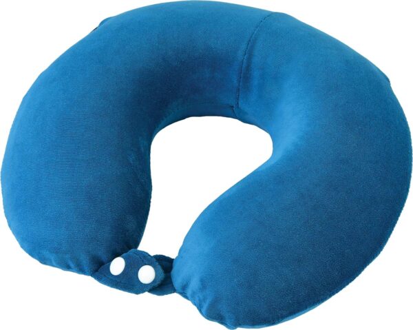 Nova Memory Foam Travel Airplane Pillowneck Pillow With Zipper.jpg