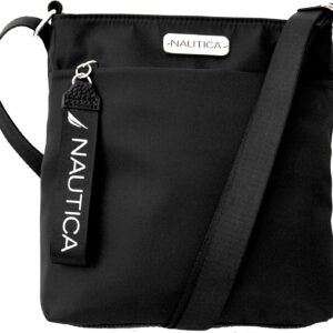 Nautica Womens Diver Nylon Small Womens Crossbody Bag Purse With.jpg