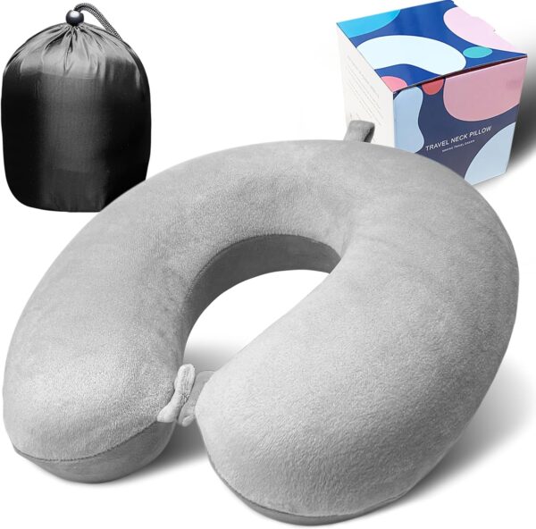 Neck Pillow For Airplane Travel 100 Pure Memory Foam Travel.jpg