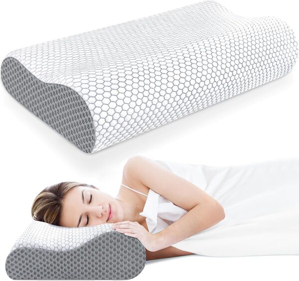 Neck Pillowmemory Foam Pillowergonomic Cervical Pillow For Pain Relief Premium.jpg