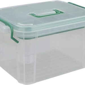 Nesmilers Large Family First Aid Box Clear Medicine Storage Box With.jpg