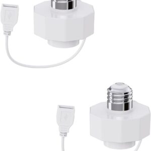 Outdoor Camera Charger Adapter Light Socket Usb Charging Station Power.jpg