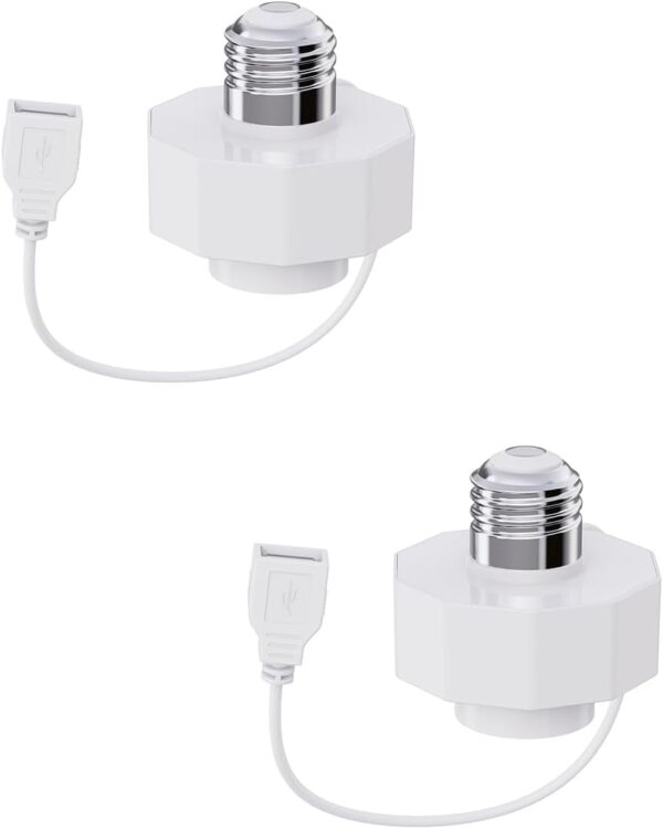 Outdoor Camera Charger Adapter Light Socket Usb Charging Station Power.jpg