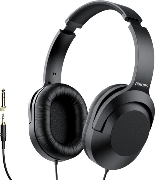 Philips Over Ear Wired Stereo Headphones For Podcasts Studio Monitoring.jpg