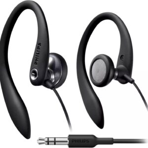 Philips Shs3200bk37 Flexible Earhook Headphones Black.jpg