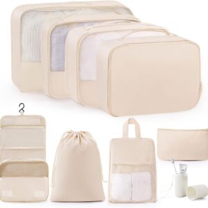 Packing Cubes 9 Set Suitcase Organizers Luggage Organizer Bags For.jpg