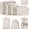 Packing Cubes For Suitcase Sightor 8 Set Travel Luggage Organizers.jpg