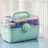 Plastic Medical Storage Containers 3 Tier Fold Tray Medicine Box With.jpg