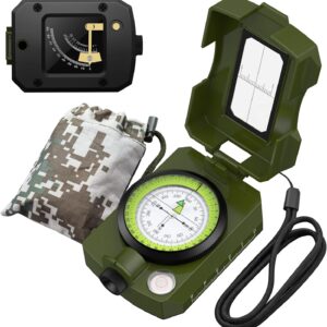 Proster Ip54 Hiking Compass With Sighting Clinometer Professional Military Compass.jpg