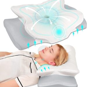 Pulatree Cervical Pillow For Neck Pain Relief Odorless Contour Memory.jpg