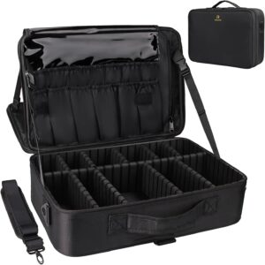 Relavel Makeup Case Large Makeup Bag Professional Train Case 165.jpg