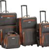 Rockland Journey Softside Upright Luggage Set Expandable Charcoal 4 Piece 14192428.jpg