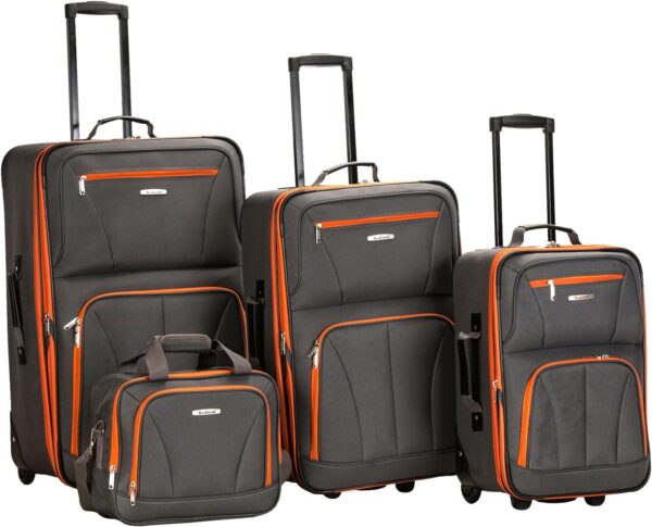 Rockland Journey Softside Upright Luggage Set Expandable Charcoal 4 Piece 14192428.jpg